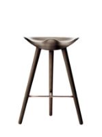 Billede af Audo Copenhagen ML42 Counter Stool SH: 69 cm - Brunt Olieret Eg/Kobber