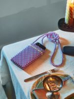 Billede af HAY Perla Phone Holder 9,5x16,5 cm - Lila