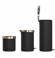 Billede af FROST Pedalspand 550 Large 15L - Mat Sort/Børstet