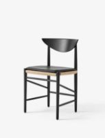 Billede af &Tradition HM3 Drawn Chair SH: 46cm - Natural Paper Cord/Black Oak