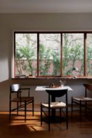 Billede af &Tradition HM3 Drawn Chair SH: 46cm - Natural Paper Cord/Black Oak