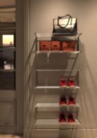 Billede af FROST NOVA Skohylde 1 L: 60cm - Poleret Guld/Mat Sort