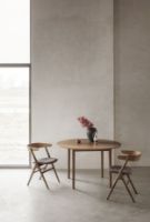 Billede af Sibast Furniture No 3 Table Extension Ø: 120 cm - Smoked Oak  