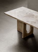Billede af Audo Copenhagen Androgyne Lounge Table 120x45 cm - Kunis Breccia / Kunis Breccia    