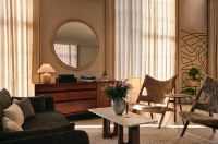 Billede af Audo Copenhagen Androgyne Lounge Table 120x45 cm - Dark Stained Oak / Kunis Brescia Marble  