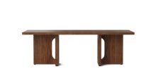 Billede af Audo Copenhagen Androgyne Lounge Table 120x45 cm - Walnut / Walnut 