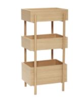 Billede af Hübsch Stack Konsolbord H: 90 cm - Egetræ/Natur