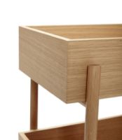 Billede af Hübsch Stack Konsolbord H: 90 cm - Egetræ/Natur