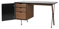 Billede af GUBI 62 Desk 120x60 cm - American Walnut