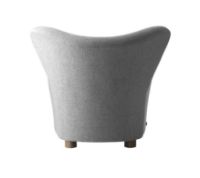 Billede af Audo Copenhagen Den Trætte Mand Lænestol SH: 38 cm - Hallingdal 65/Natural Oak