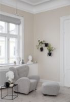 Billede af Audo Copenhagen Den Trætte Mand Lænestol SH: 38 cm - Hallingdal 65/Natural Oak