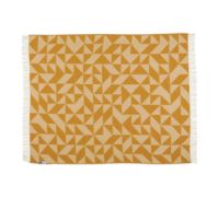 Billede af Silkeborg Uldspinderi Twist A Twill Plaid 130x190cm - Corn Yellow