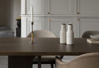 Billede af Audo Copenhagen Bottle Grinder Ceramic 2 pack - Sand/Walnut 