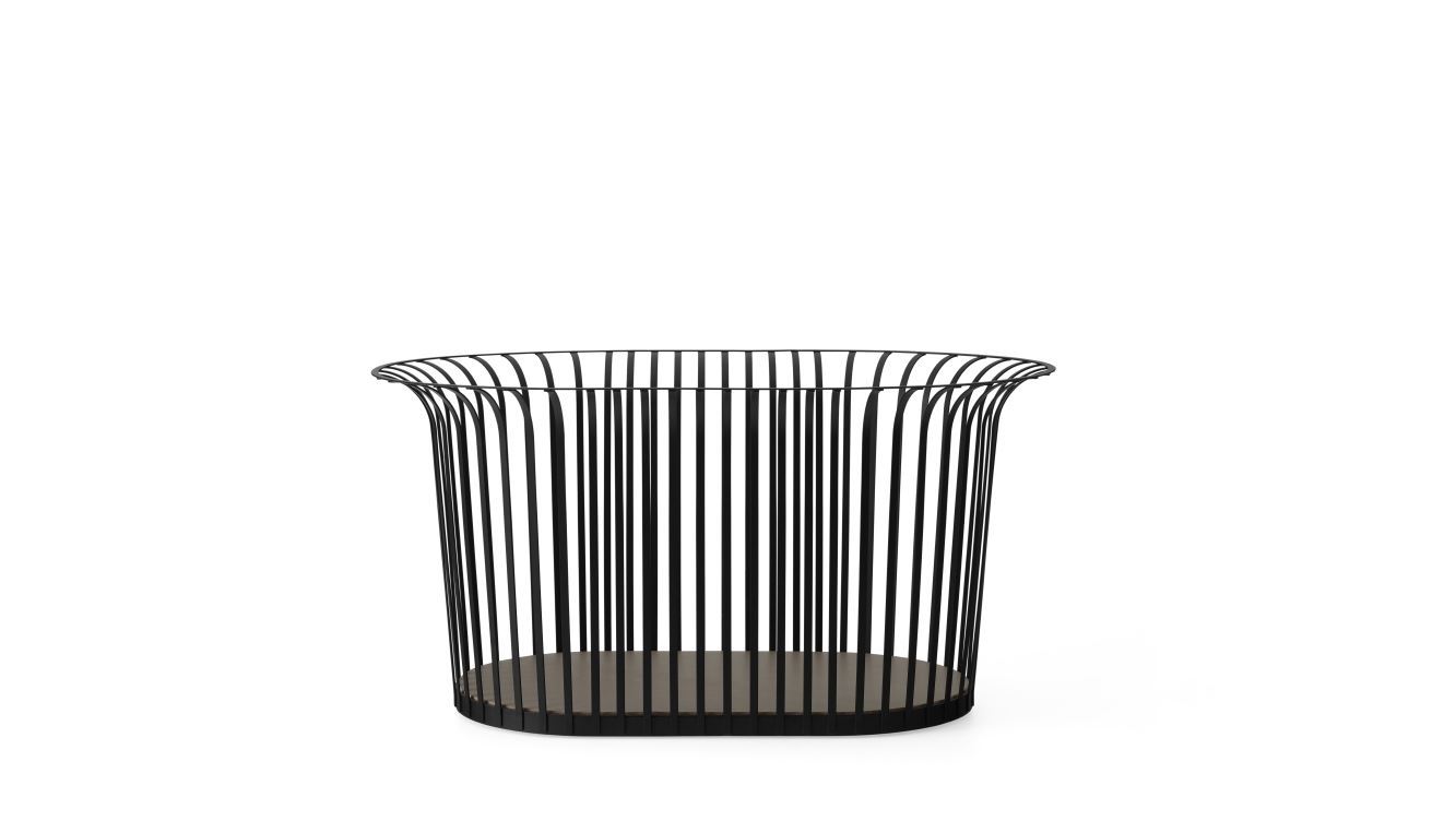 Billede af Audo Copenhagen Ribbon Basket B: 60,7 cm - Black 