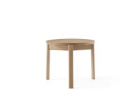 Billede af Audo Copenhagen Passage Lounge Table Ø: 50 cm - Natural Oak 