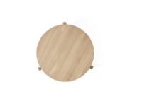 Billede af Audo Copenhagen Passage Lounge Table Ø: 70 cm - Natural Oak 