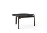 Billede af Audo Copenhagen Passage Lounge Table Ø: 70 cm - Dark Lacquered Oak 
