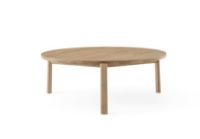 Billede af Audo Copenhagen Passage Lounge Table Ø: 90 cm - Oak 
