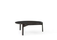 Billede af Audo Copenhagen Passage Lounge Table Ø: 90 cm - Dark Lacquered Oak 