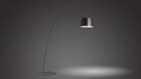 Billede af Foscarini Twiggy Gulvlampe H: 212-288cm - Sort