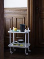 Billede af Normann Copenhagen Block Rullebord H: 64 cm - Hvid / Hvid