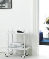 Billede af Normann Copenhagen Block Rullebord H: 64 cm - Hvid / Hvid