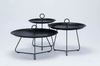 Billede af HOUE Eyelet Tray Table Ø: 70 cm - Black   