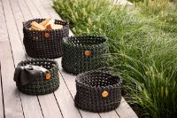 Billede af Cane-line Outdoor Soft Rope Kurv Mellem Ø: 40 cm - Dark Green