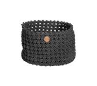 Billede af Cane-line Outdoor Soft Rope Kurv Stor Ø: 50 cm - Dark Grey