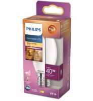 Billede af PHILIPS Classic E14 LED Pære 3,4W (40W) - Dæmpbar/Varm Hvid