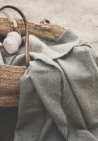 Billede af Silkeborg Uldspinderi La Paz Plaid 130x200cm - Dark Grey