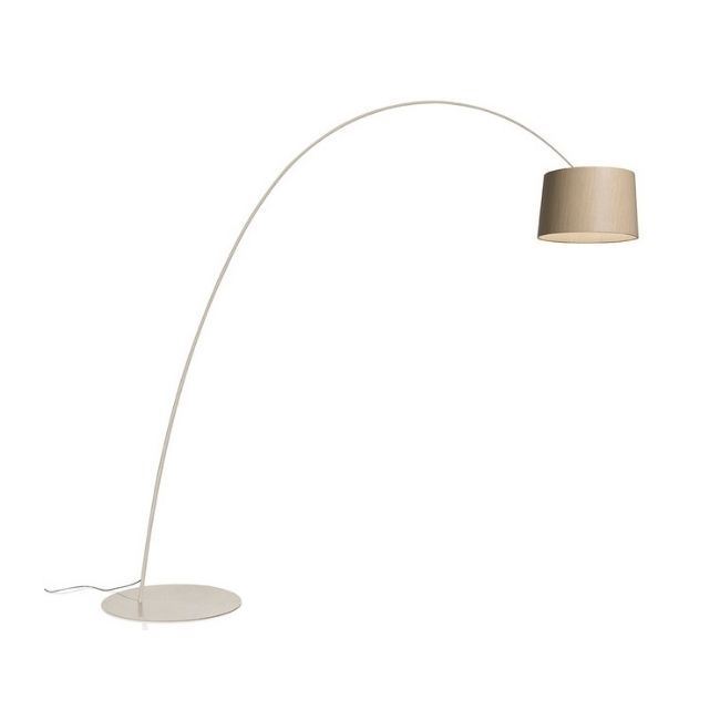 Billede af Foscarini Twiggy Elle Wood Gulvlampe H: 232cm - Greige