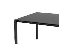 Billede af Cane-line Outdoor Pure Havebord 100x100 cm - Lava Grey/Nero Black Ceramic