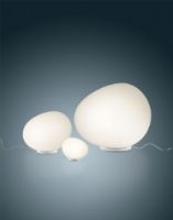 Billede af Foscarini Gregg Bordlampe Medium Dæmpbar H: 26cm - Hvid 