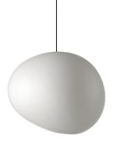 Billede af Foscarini Gregg Udendørs Pendel X-Large H: 50cm - Hvid