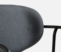 Billede af Woud Frame Spisebordsstol SH: 47,5 cm - Black