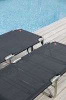 Billede af Fiam Amigo Outdoor Sunbed L: 190 cm - Black