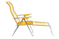 Billede af Fiam Spaghetti Outdoor Relax Armchair SH: 38 cm - Yellow 