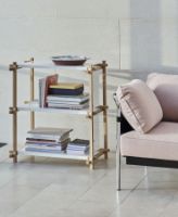 Billede af HAY Can 2 Seater L: 172 cm - Linara 415 / Black Powder Coated Steel