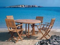 Billede af Kircodan Astor XL Havebord Ø: 150 cm - Teak