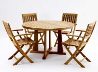 Billede af Kircodan Astor XXL Havebord Ø: 180 cm - Teak 