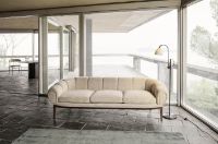 Billede af GUBI Croissant Sofa SH: 46 cm - Walnut / Dedar Smila  