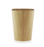 Billede af Normann Copenhagen Tales of Wood Papirkurv 34x35,5 cm - Lakeret Eg 