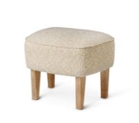 Billede af Audo Copenhagen Ingeborg Signatur Fodskammel H: 38 cm - Sacho Zero Boucle 001/Eg