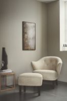 Billede af Audo Copenhagen Ingeborg Signatur Fodskammel H: 38 cm - Sacho Zero Boucle 001/Eg