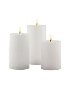 Billede af Sirius Sille Genopladelige Ø: 7,5 cm Sæt af 3 stk. - White 
