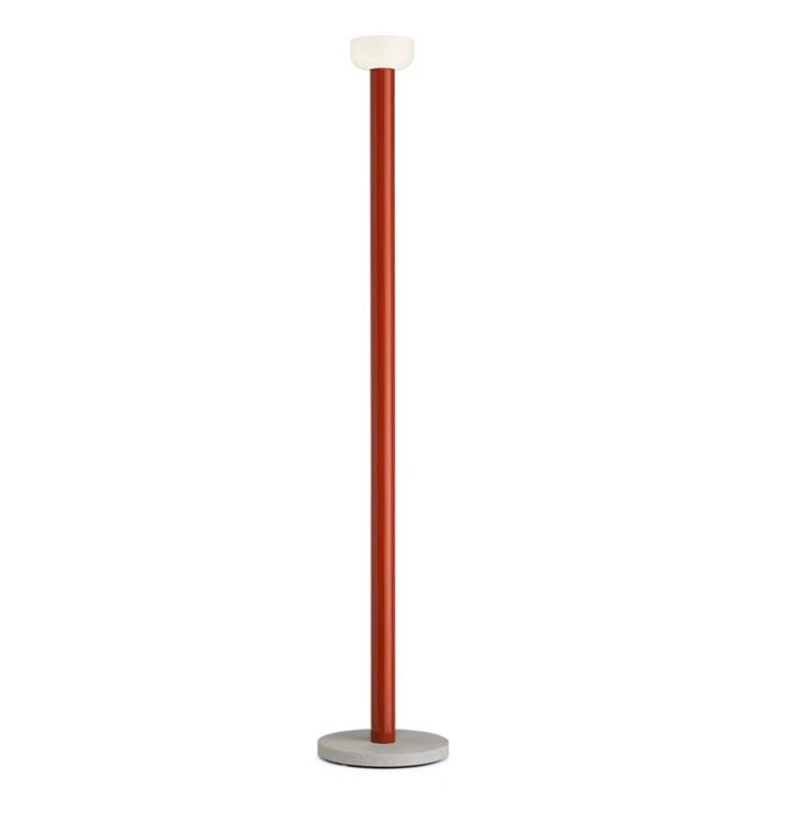 Billede af FLOS Bellhop Floor Lamp H: 178 cm - Brick Red