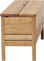 Billede af Form & Refine A Line Storage Bench 111 B: 111 cm - Oiled Oak