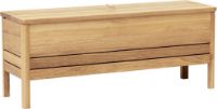 Billede af Form & Refine A Line Storage Bench 111 B: 111 cm - White Oiled Oak