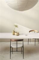 Billede af GUBI Violin Dining Chair Upholstered Seat Tempt SH: 45 cm - Oiled American Walnut / 61168